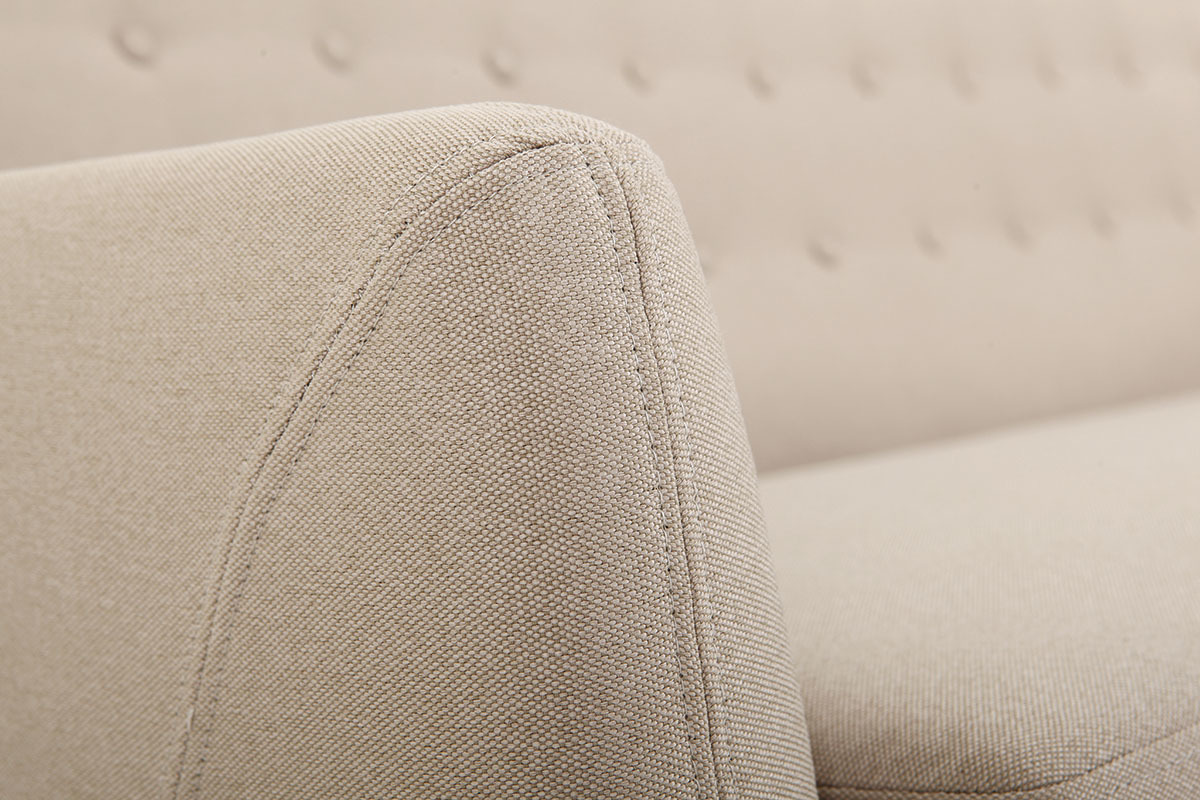 Sof� dise�o 3 plazas beige YNOK