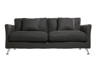 Sof&aacute; dise&ntilde;o 3 plazas dise&ntilde;o gris VOLUPT