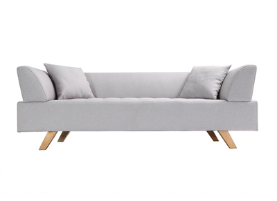 Sof&aacute; dise&ntilde;o 3 plazas gris ARTIC