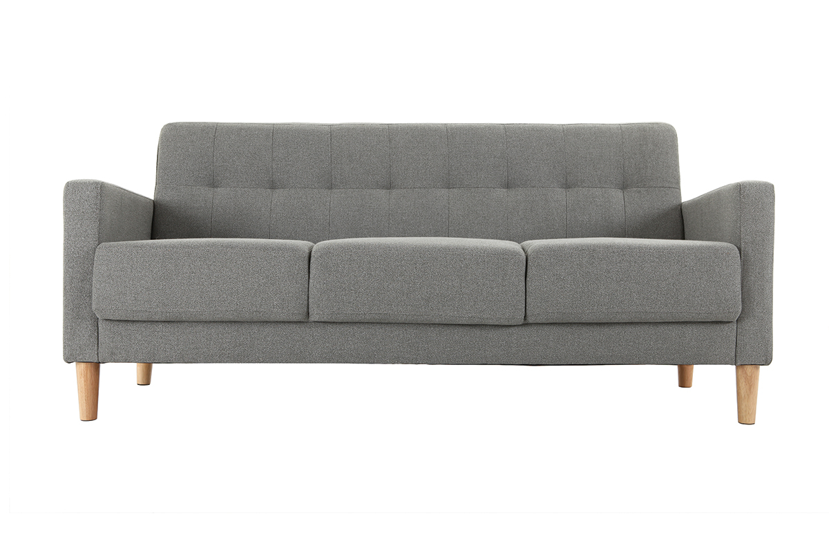 Sof� dise�o 3 plazas gris MOON