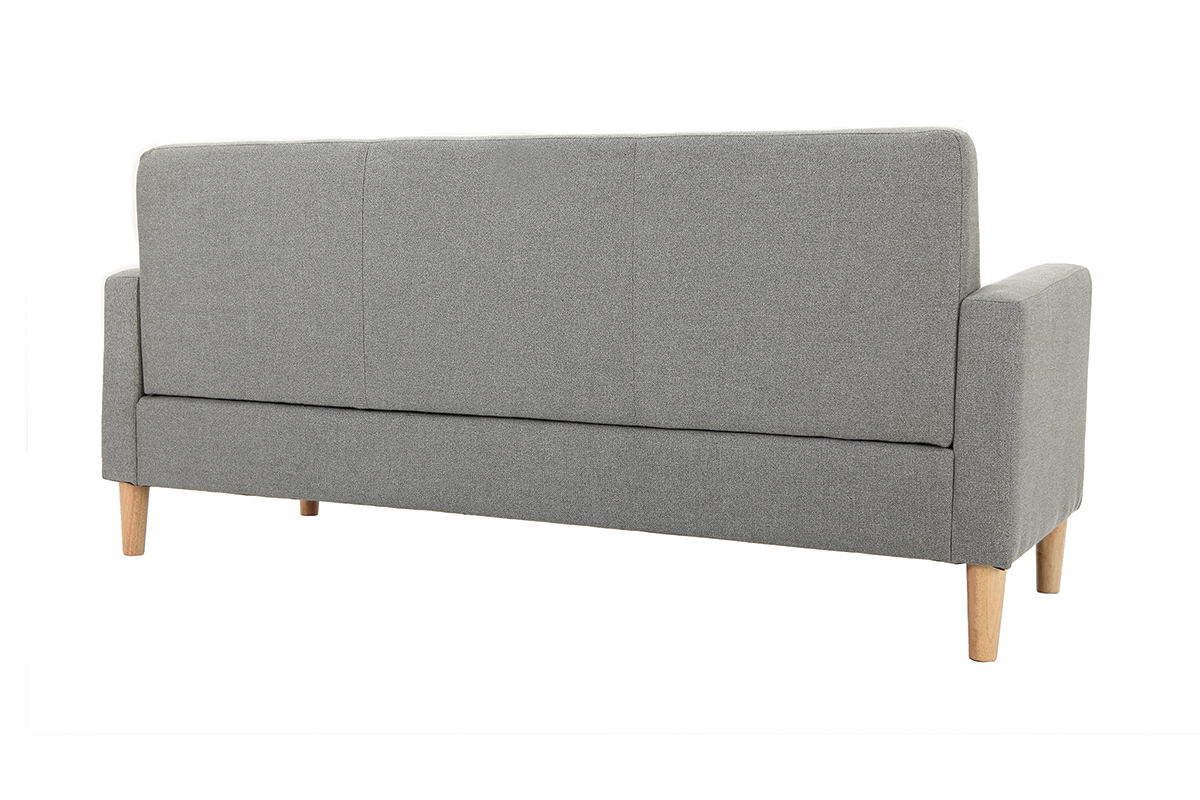 Sof� dise�o 3 plazas gris MOON