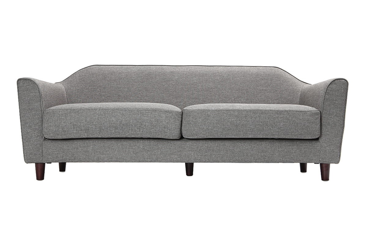 Sof diseo 3 plazas gris SOVHA