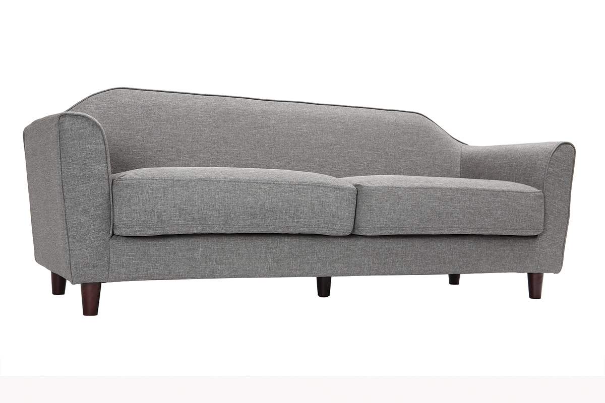Sof diseo 3 plazas gris SOVHA