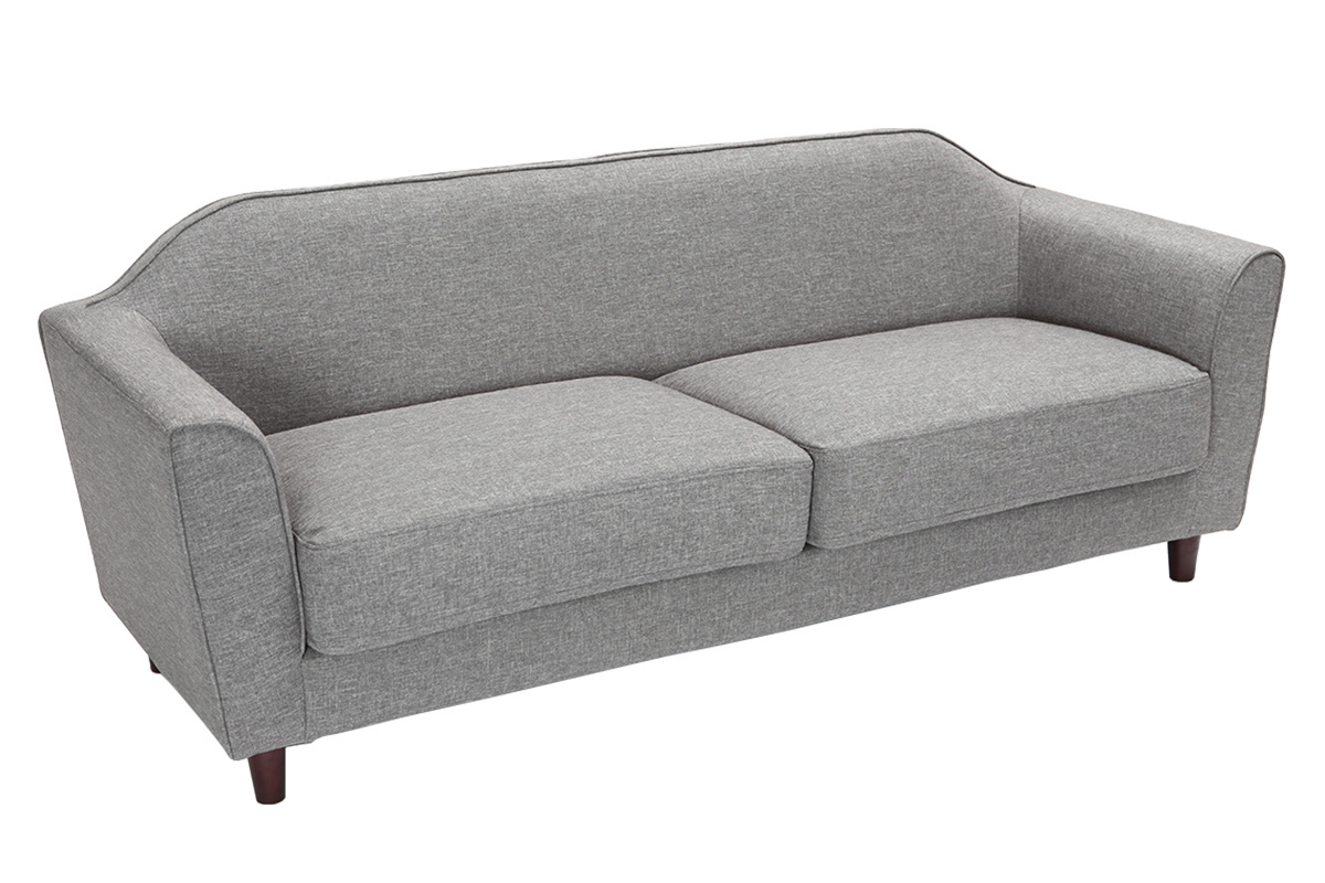 Sof diseo 3 plazas gris SOVHA