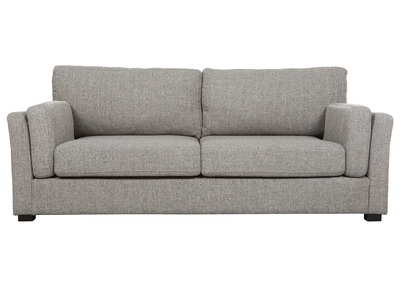 Sof&aacute; dise&ntilde;o 3 plazas tejido gris claro MILORD