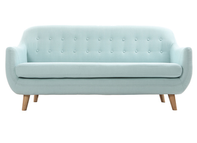 Sof&aacute; dise&ntilde;o 3 plazas verde menta YNOK