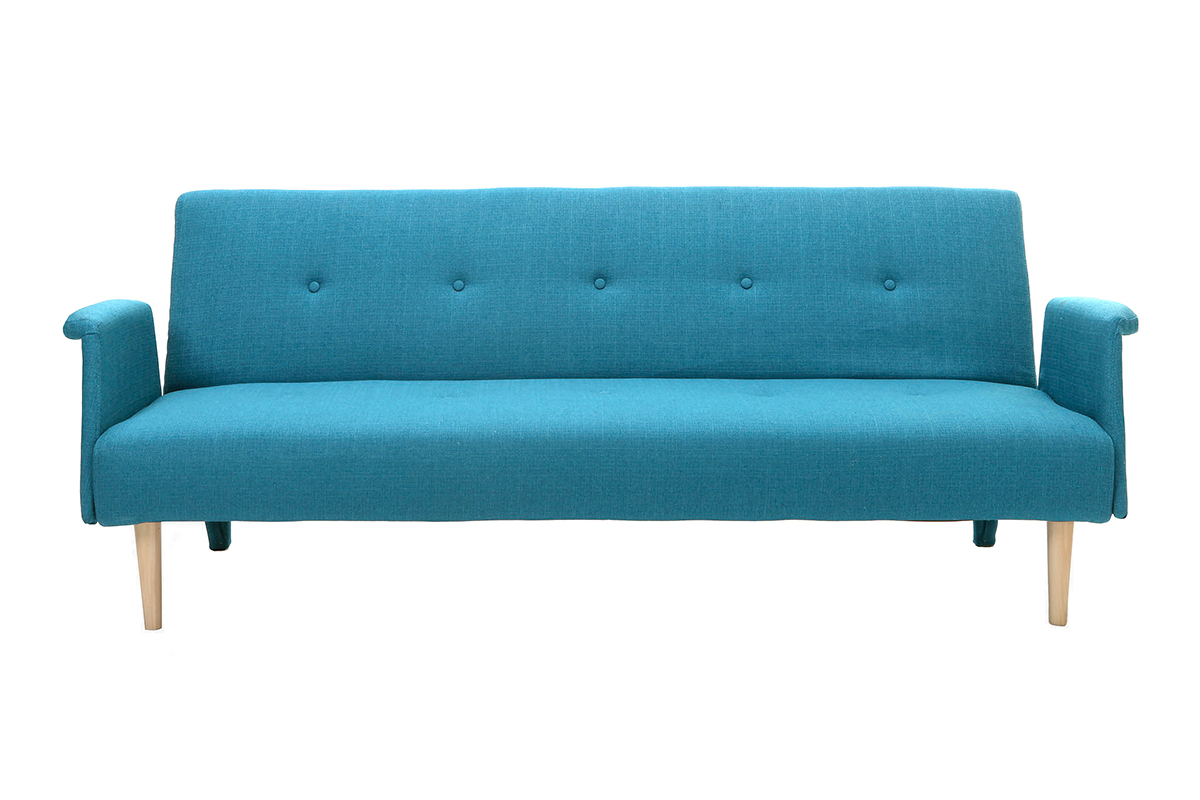 Sof� dise�o convertible azul OSCAR