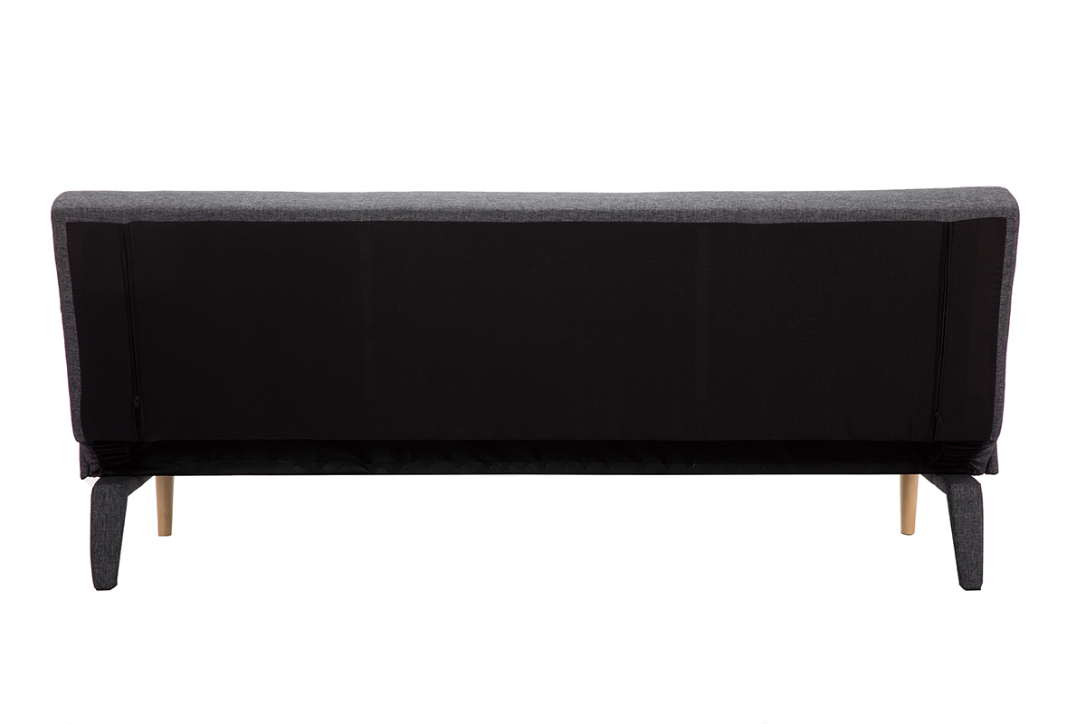 Sof diseo convertible gris oscuro OSCAR