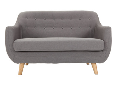 Sof&aacute; dise&ntilde;o dos plazas gris YNOK