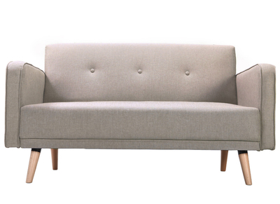 Sof&aacute; escandinavo 2 plazas gris claro ULLA