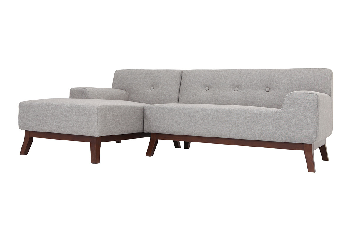 Sof� esquinero de dise�o gris VILA