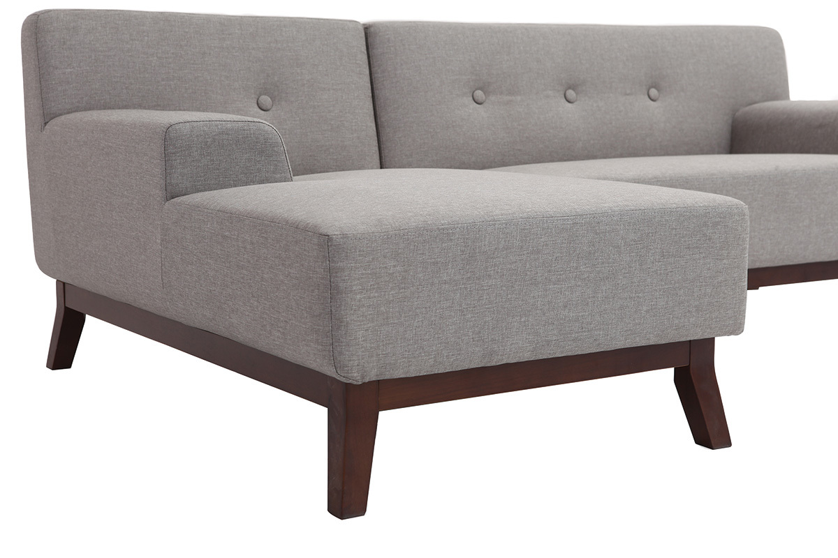 Sof� esquinero de dise�o gris VILA