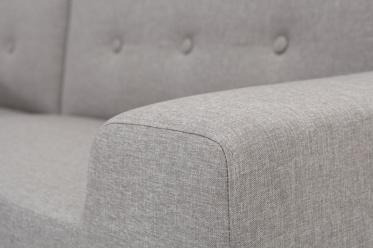 Sof� esquinero de dise�o gris VILA