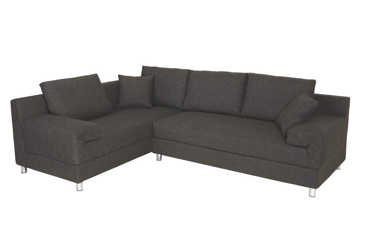 Sof� esquinero izquierdo convertible negro CHICAGO