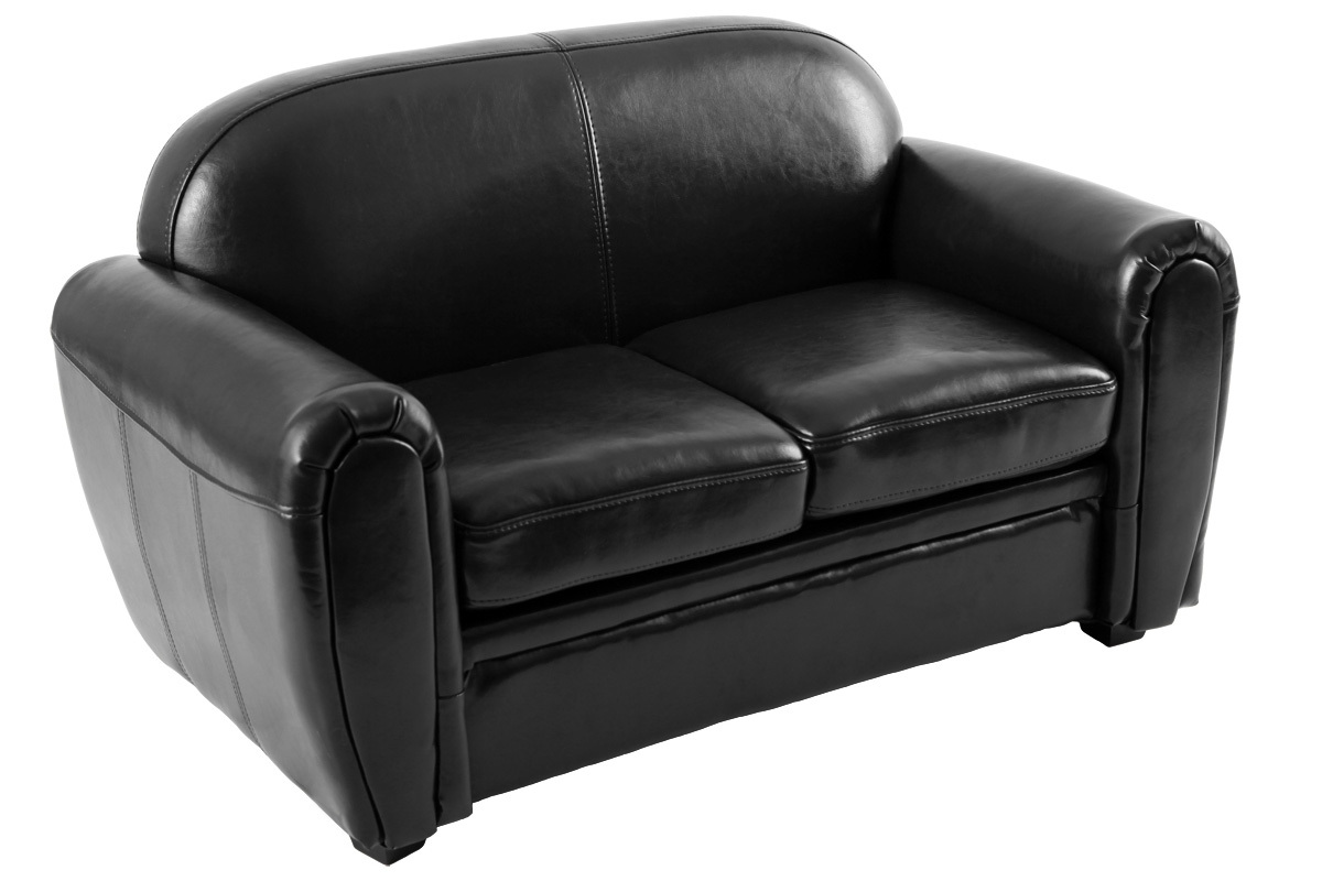 Sof� infantil 2 plazas negro - BABY CLUB