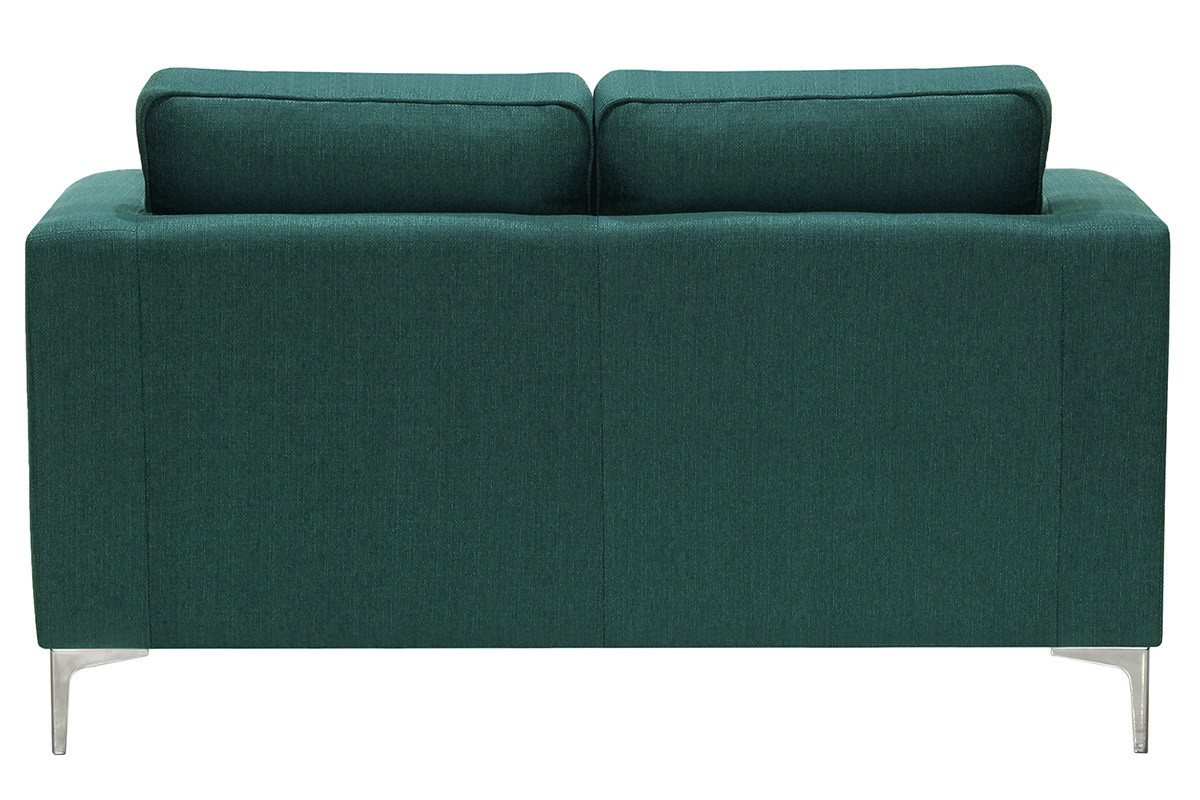 Sof moderno 2 plazas azul petrleo HARRY