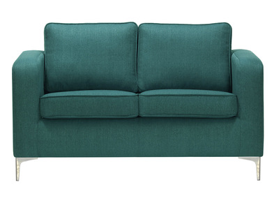 Sof&aacute; moderno 2 plazas azul petr&oacute;leo HARRY