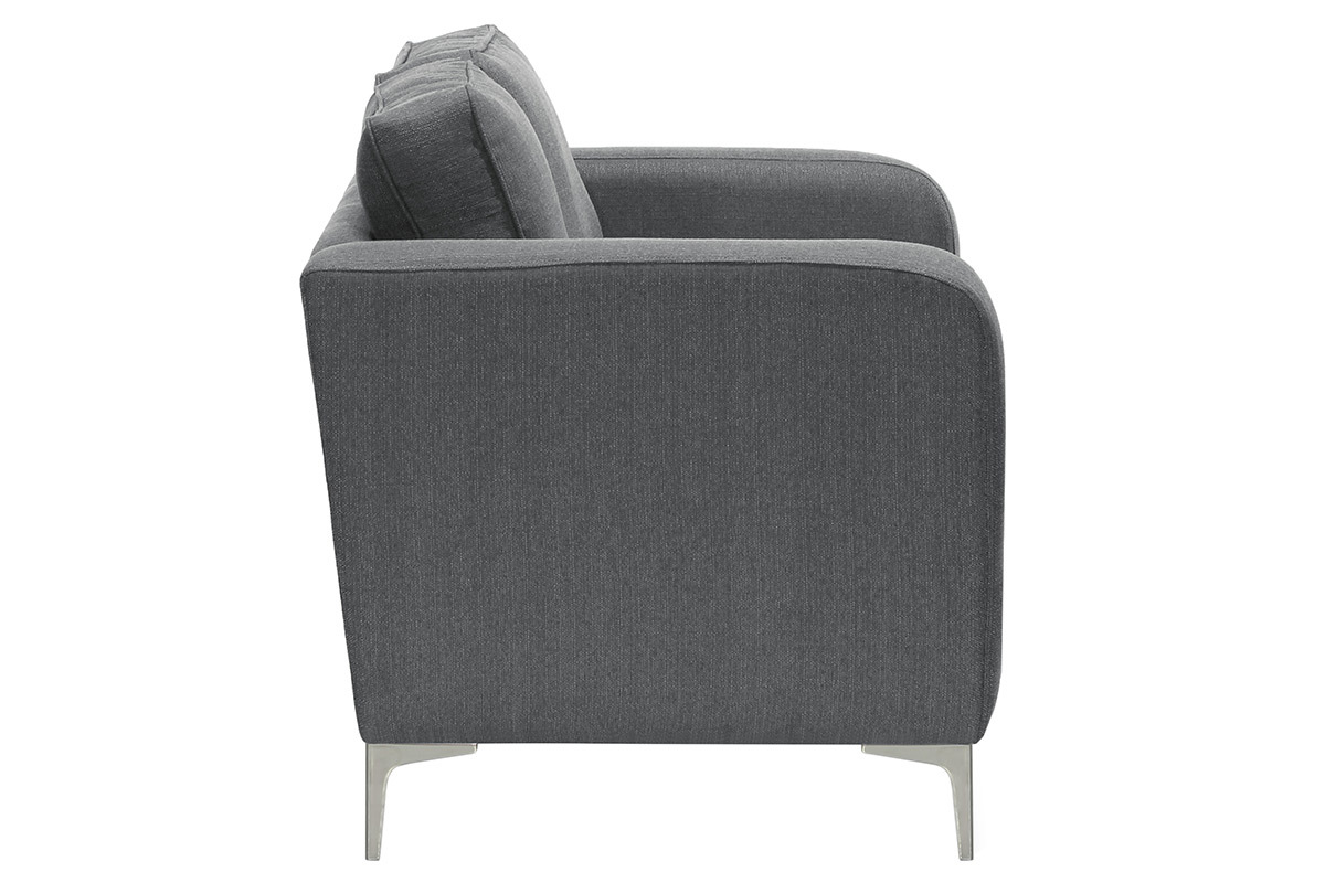 Sof moderno 2 plazas gris claro HARRY