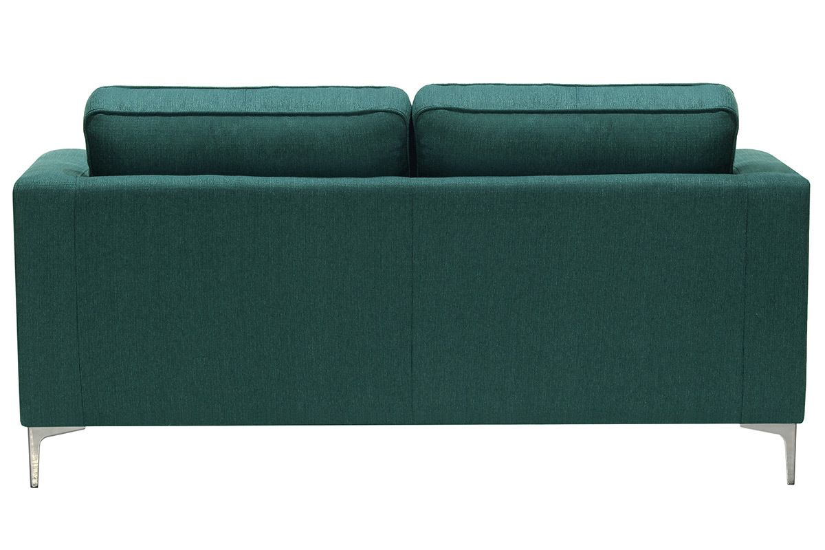 Sof� moderno 3 plazas azul petr�leo HARRY