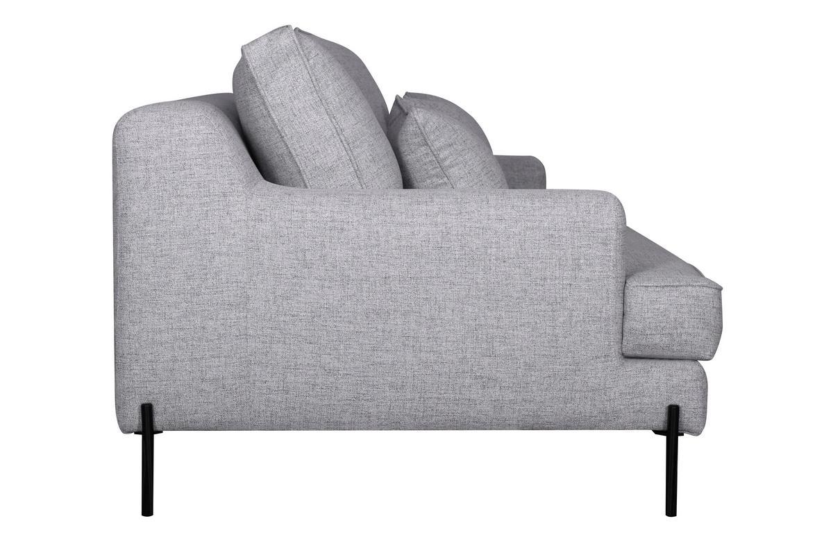 Sof moderno 4plazas gris jaspeado PUCHKINE