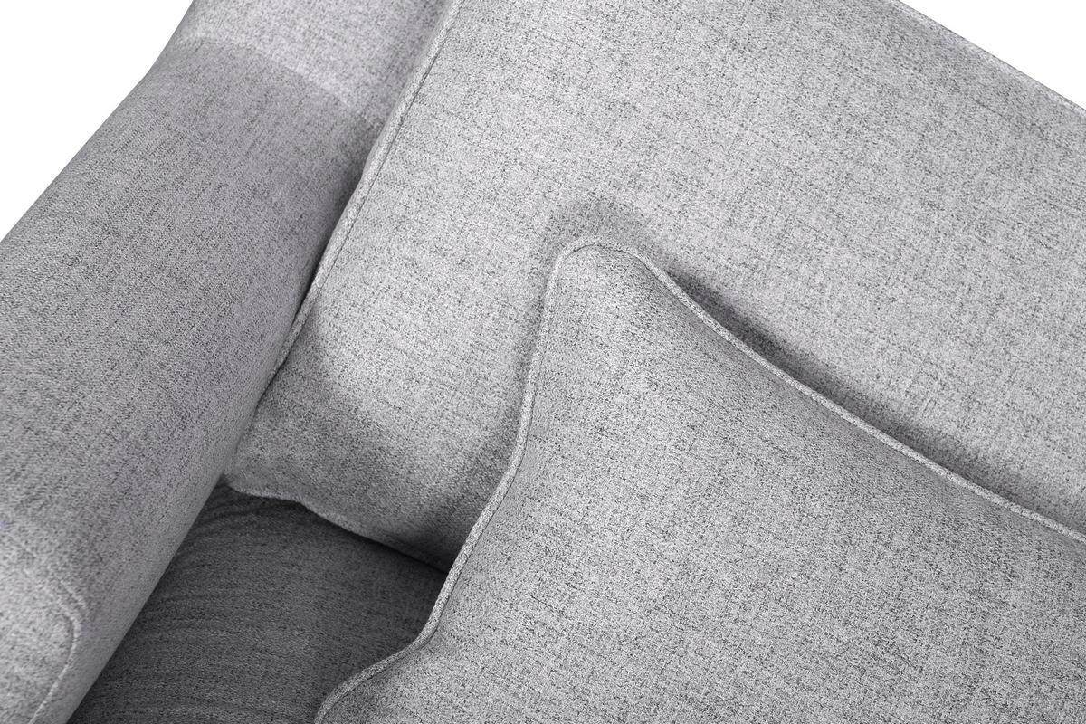 Sof moderno 4plazas gris jaspeado PUCHKINE