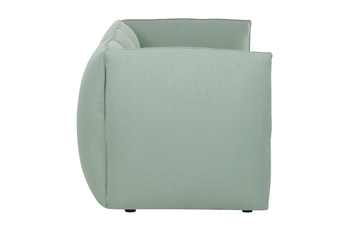 Sof moderno modulable azul claro 3 plazas MODULO