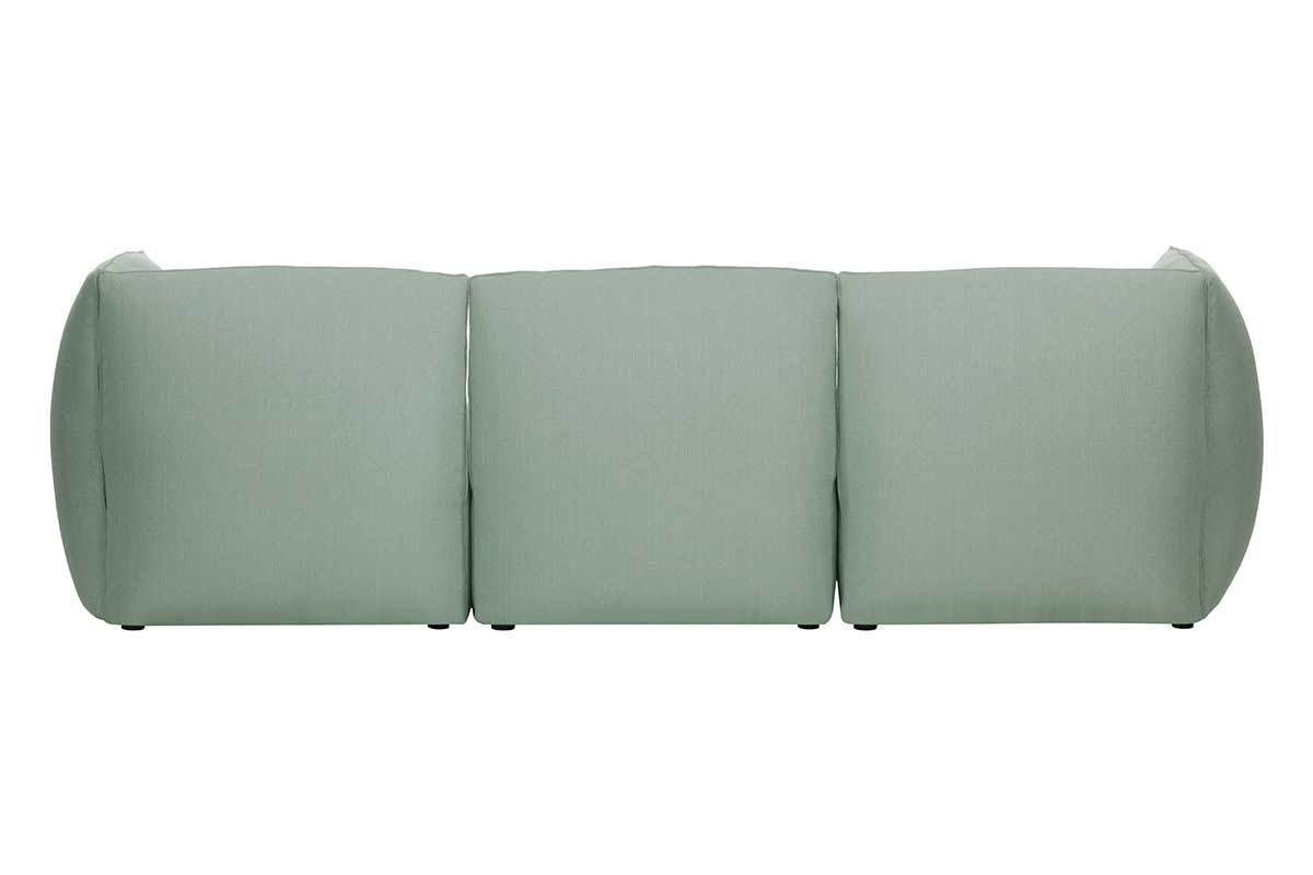 Sof moderno modulable azul claro 3 plazas MODULO