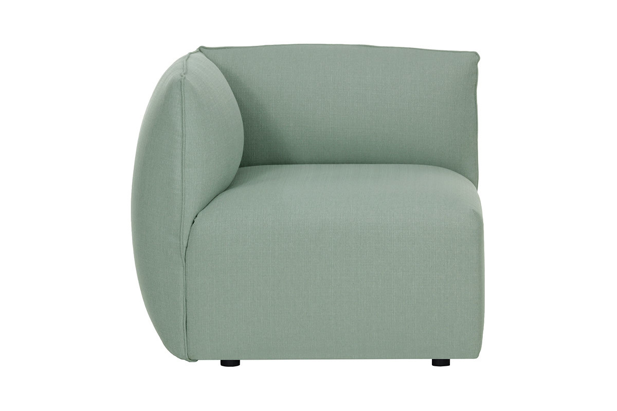 Sof moderno modulable azul claro 3 plazas MODULO
