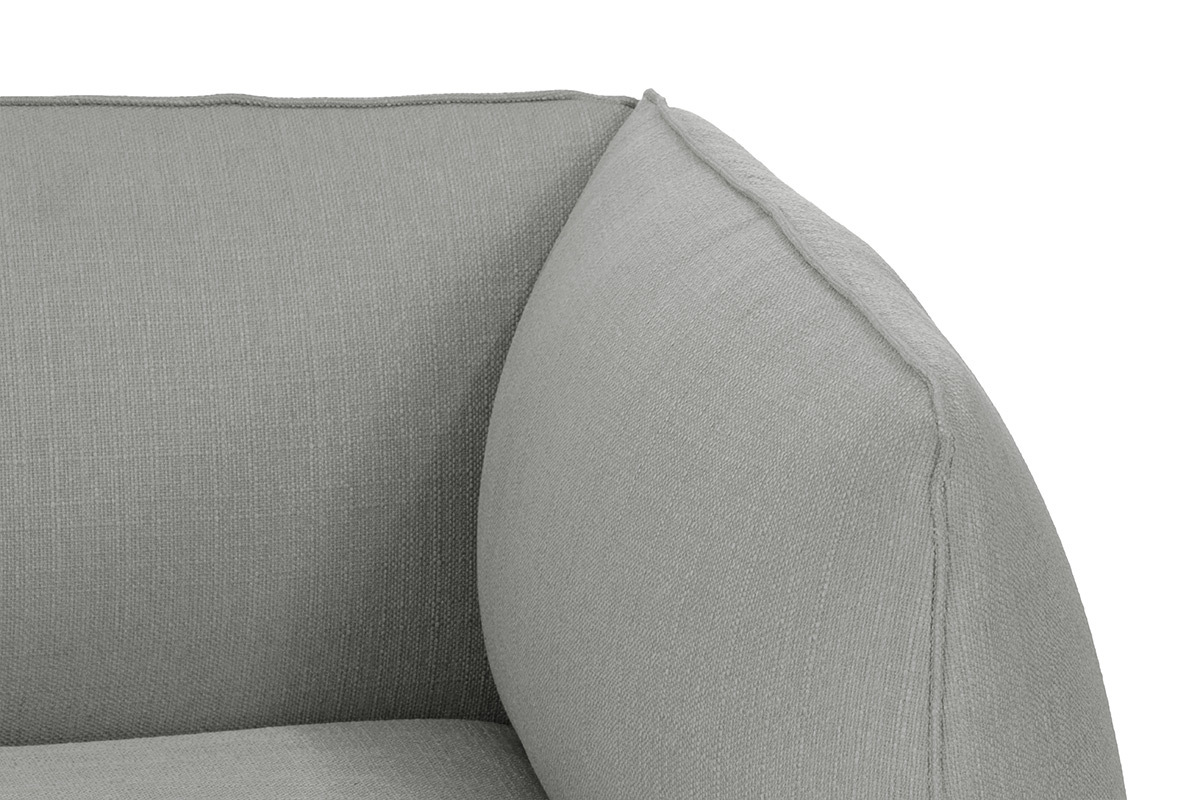 Sof moderno modulable gris 3 plazas MODULO