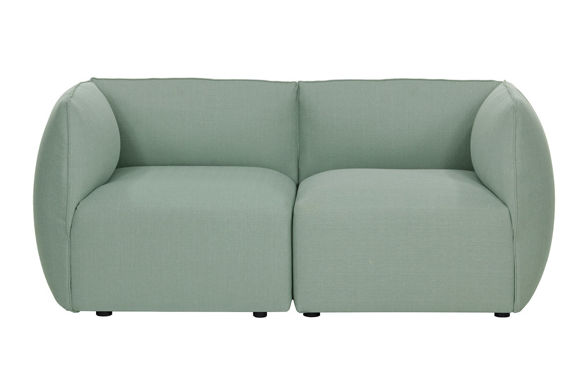Sof moderno modular azul claro 2 plazas MODULO