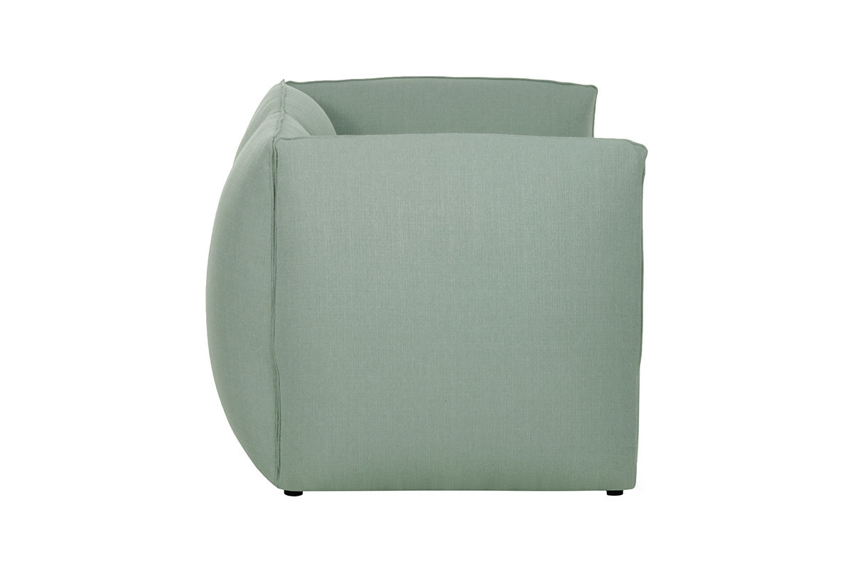 Sof moderno modular azul claro 2 plazas MODULO