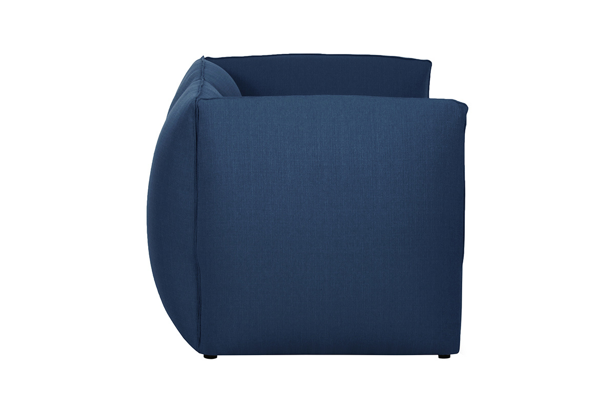Sof moderno modular azul oscuro 2 plazas MODULO