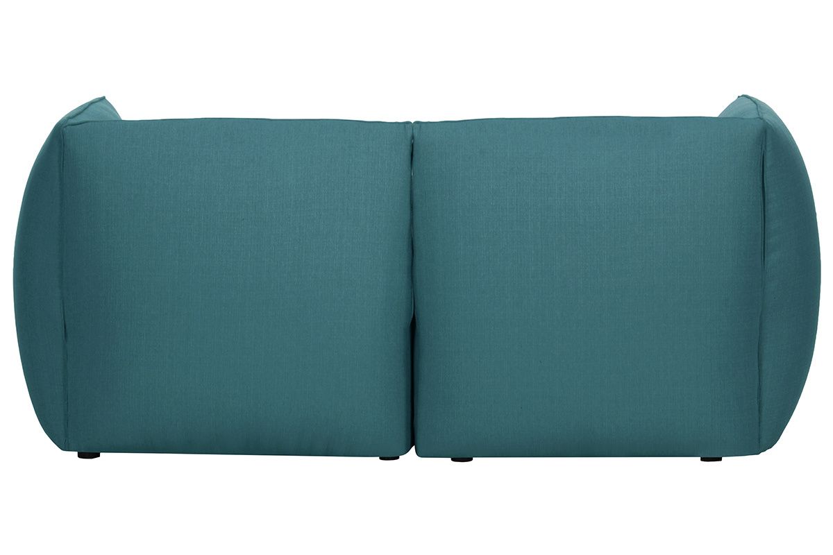 Sof moderno modular azul petrleo 2 plazas MODULO