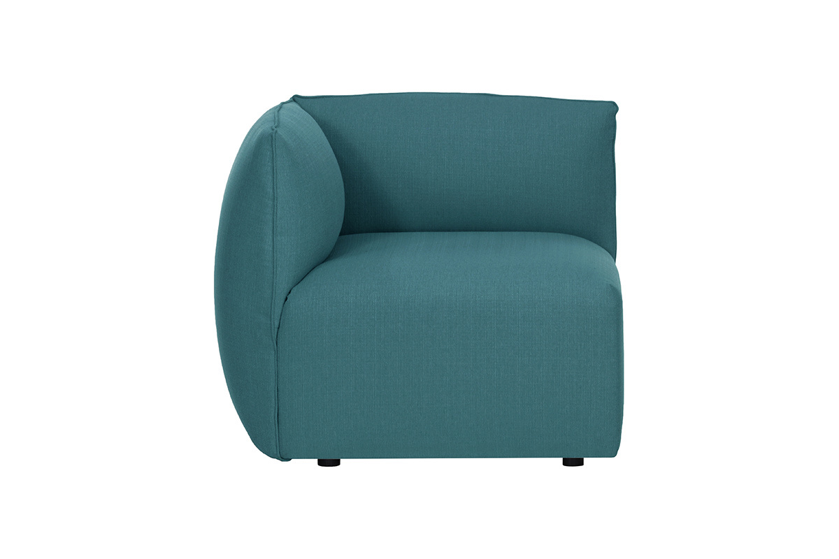 Sof moderno modular azul petrleo 2 plazas MODULO