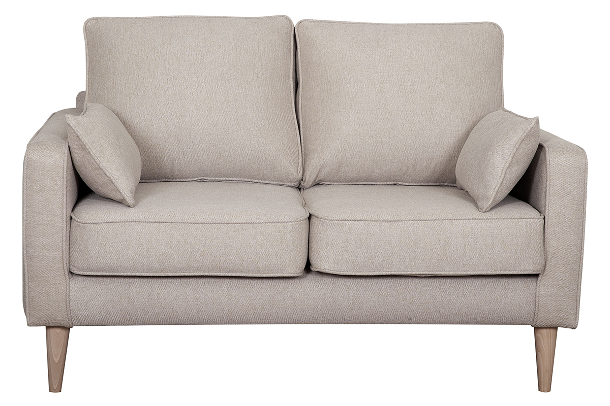 Sof nrdico 2plazas beige PAPEL