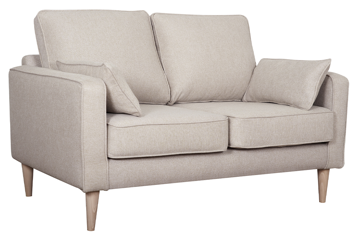 Sof nrdico 2plazas beige PAPEL