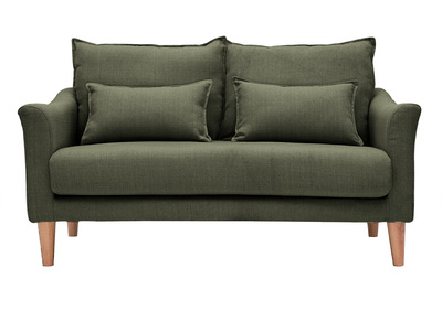 Sofá nórdico 2 plazas caqui KATE