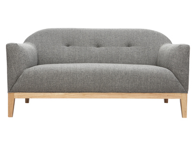 Sof&aacute; n&oacute;rdico 2 plazas gris MARY