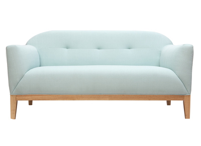 Sof&aacute; n&oacute;rdico 2 plazas verde agua MARY