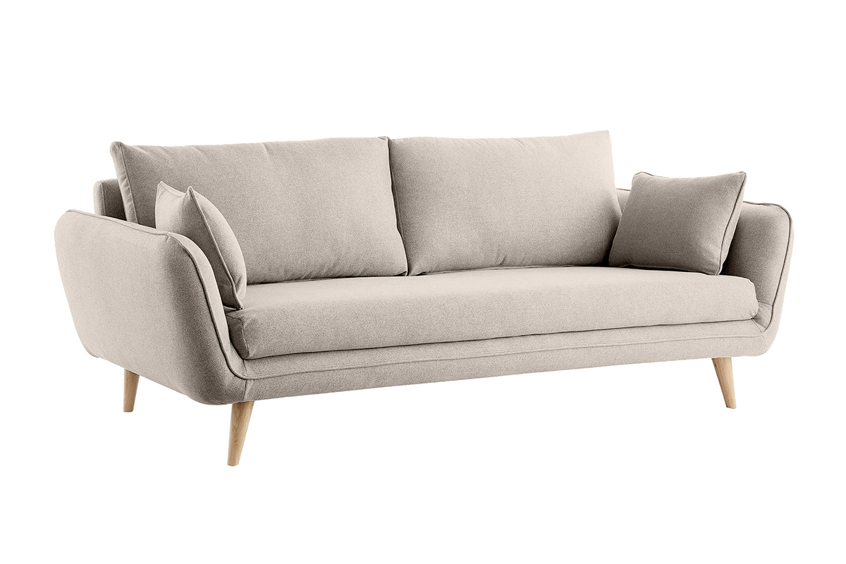 Sof nrdico 3plazas beige CREEP