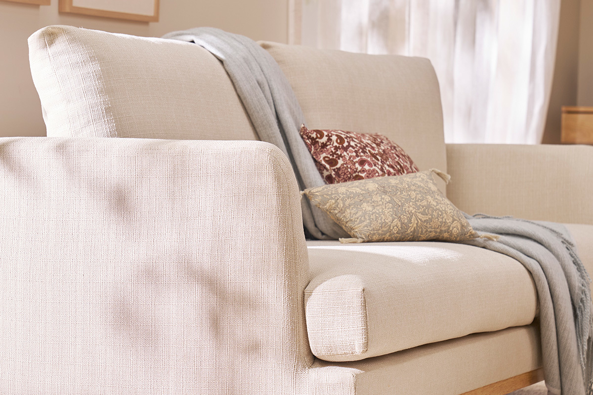 Sof nrdico 3plazas beige HOBART