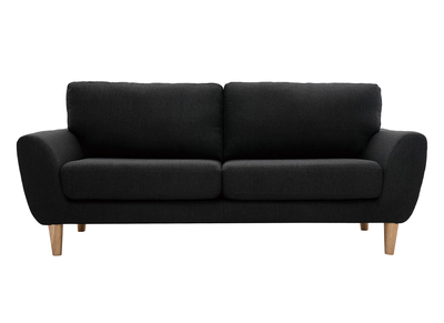 Sof&aacute; n&oacute;rdico tejido gris antracita 3 plazas ALICE