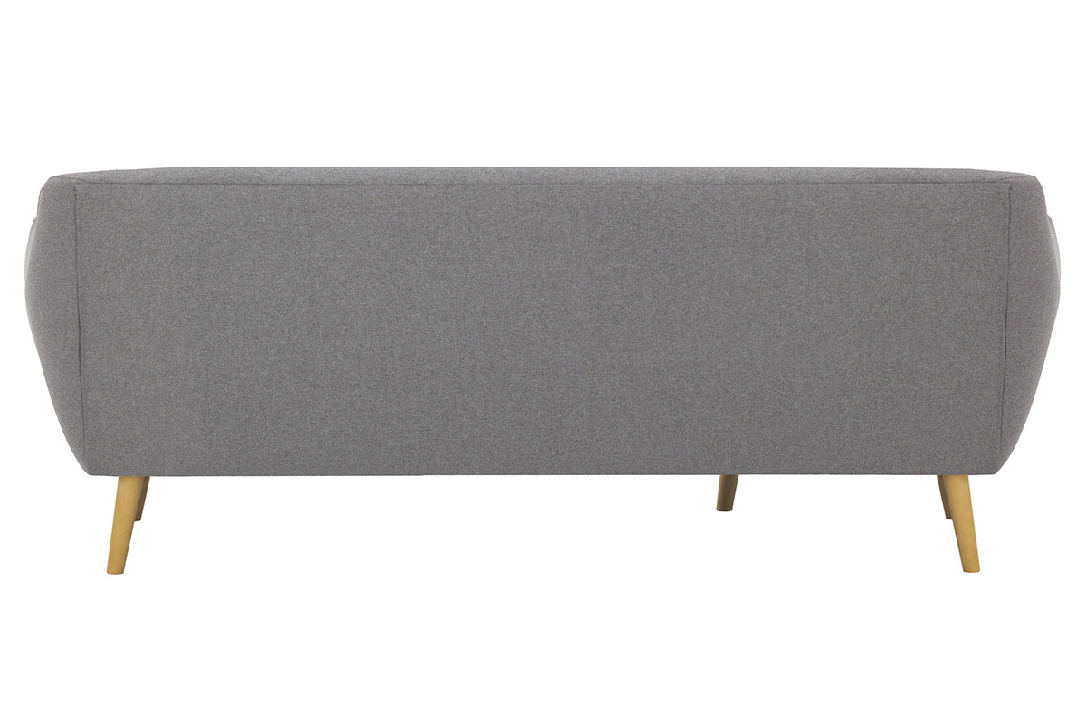 Sof rinconera reversible 3 plazas gris claro LOFA