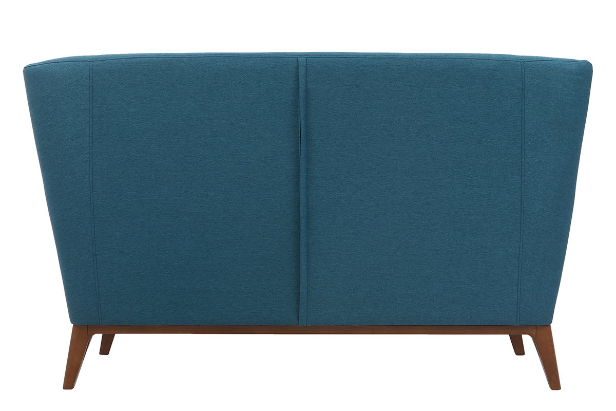 Sof� vintage 2 plazas azul petroleo MARKUS
