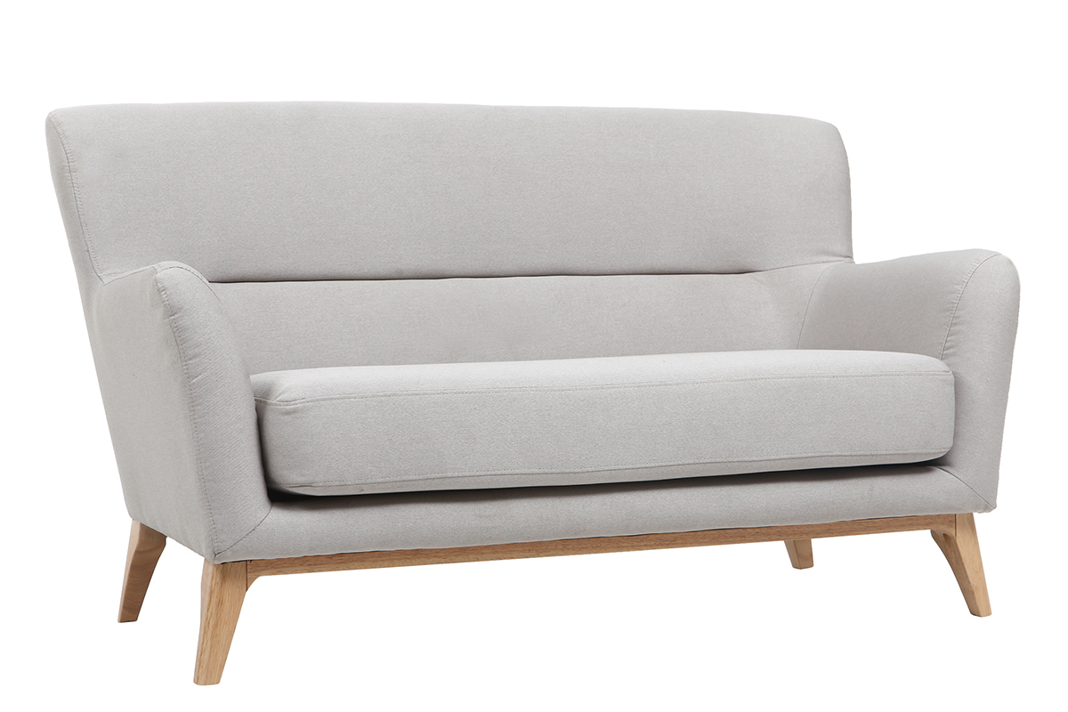 Sof vintage 2 plazas gris MARKUS