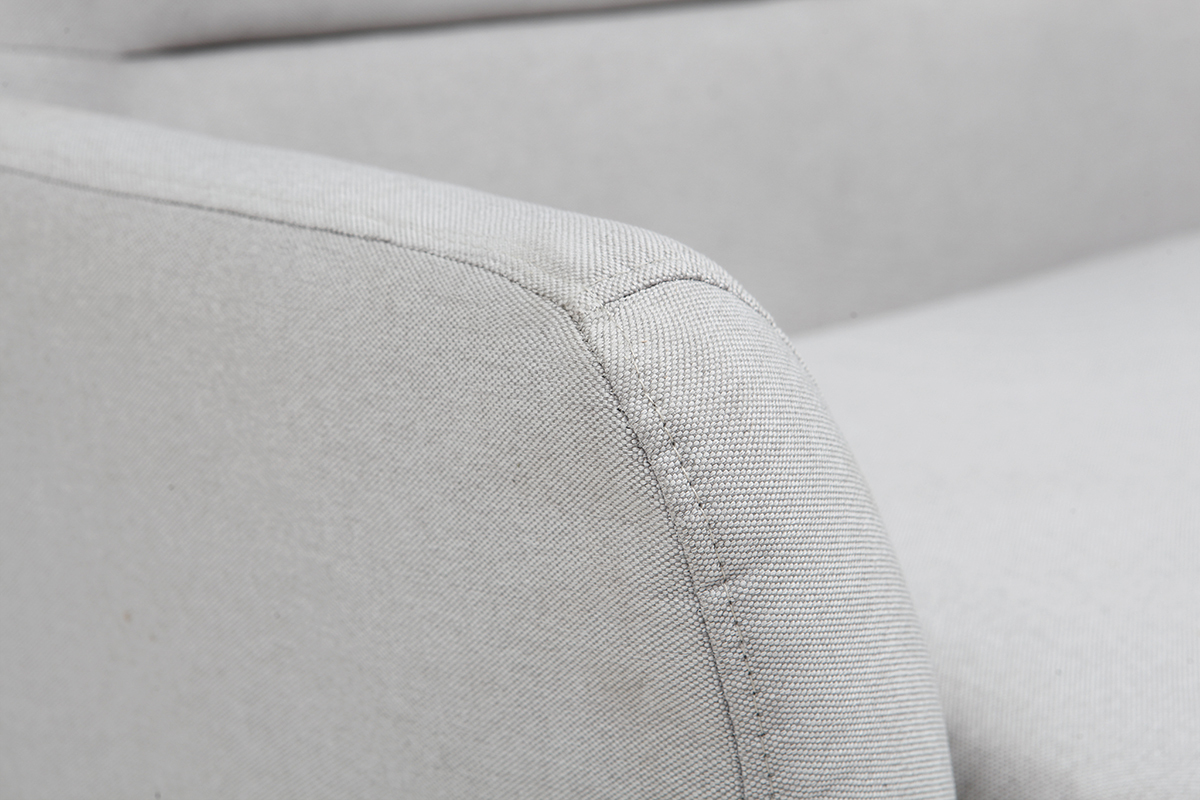 Sof vintage 2 plazas gris MARKUS