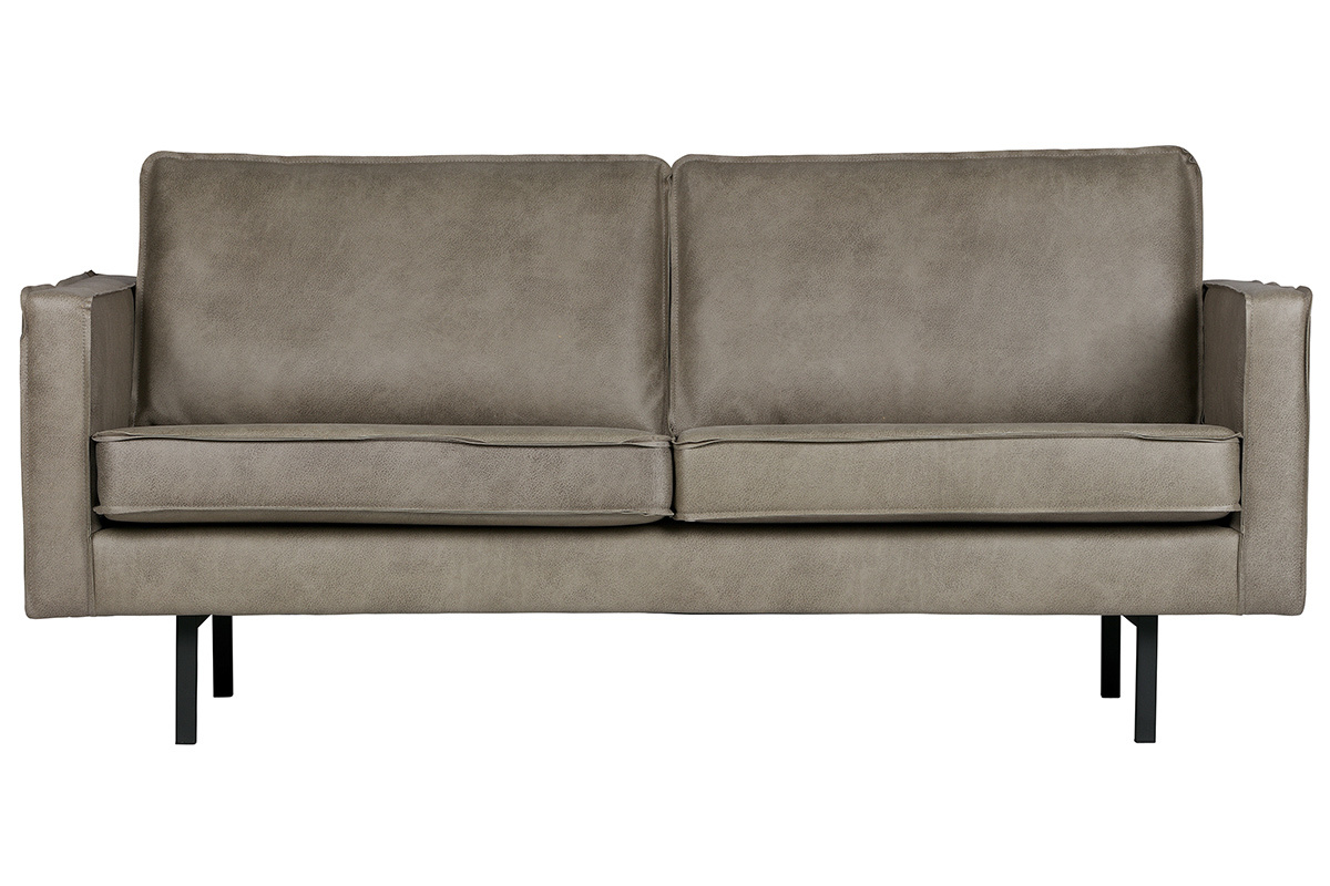 Sof vintage 3 plazas gris ASPEN