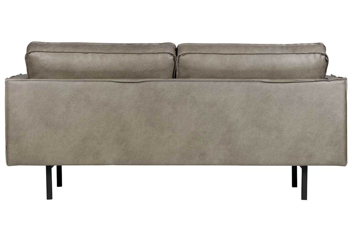 Sof vintage 3 plazas gris ASPEN