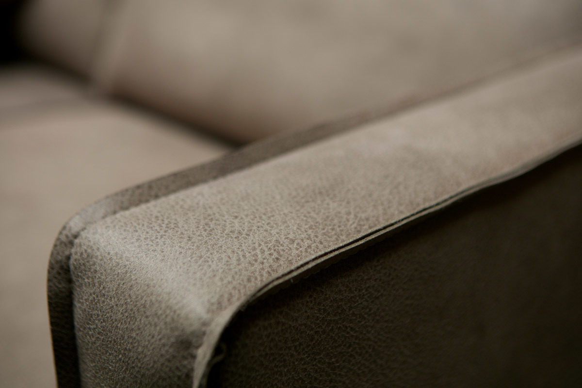 Sof vintage 4 plazas gris ASPEN