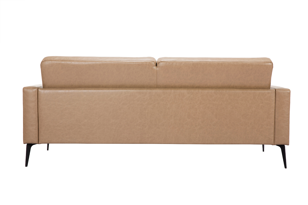 Sof vintage camel 3 plazas RICCI